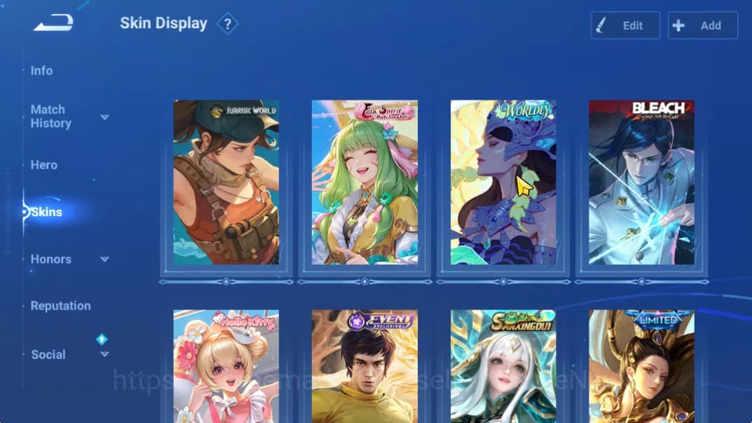 Honor of Kings Accounts Hero112 Skin278|Feyd(Bleach),Zhang Fei(Precious),W image 24