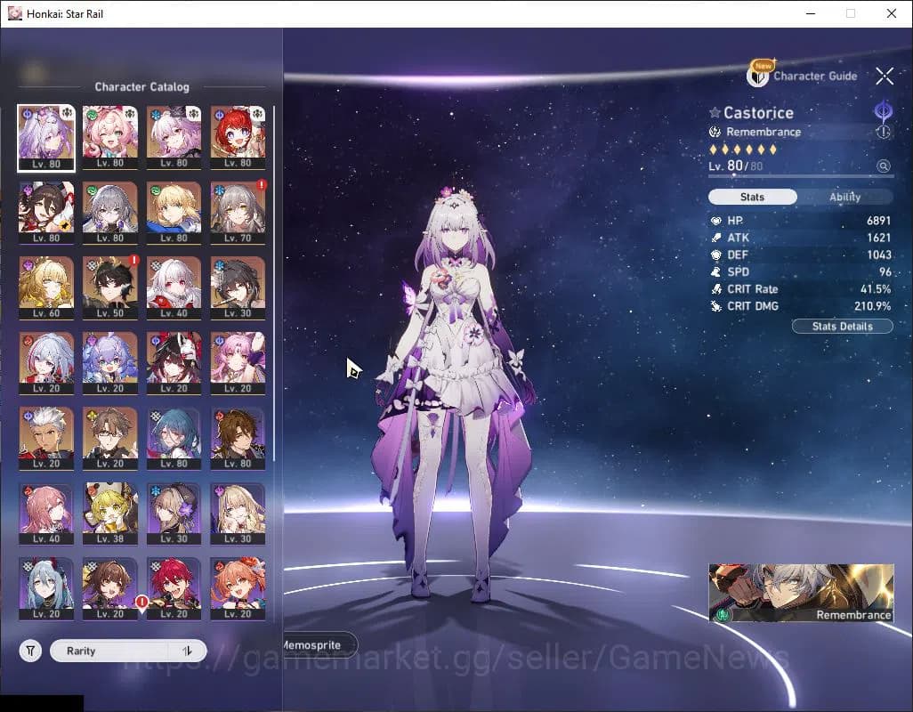 Honkai Star Rail Accounts ASIA|TL 67|9 Limited|Evernight+Sign,Castorice,Hyac image 9
