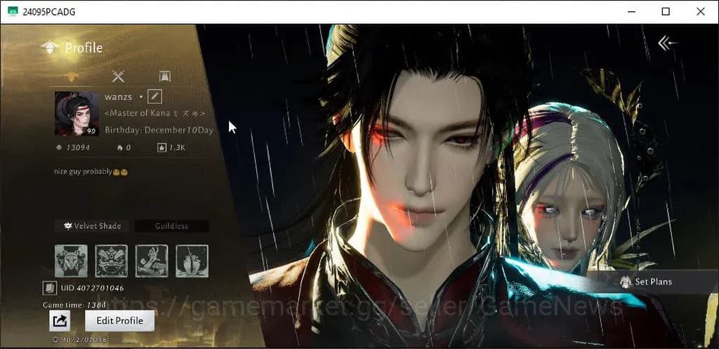 Where Winds Meet Accounts GLOBAL|Lv 90|GS 26K|Abyss Conqueror 9|Fieryheart O image 1