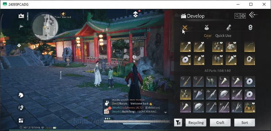 Where Winds Meet Accounts GLOBAL|Lv 90|GS 26K|Abyss Conqueror 9|Fieryheart O image 11
