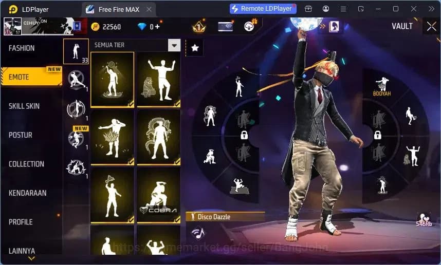 Free Fire Accounts Indonesia | Vault 189 | Evo M1014 Draco Lv5 | M188 image 12