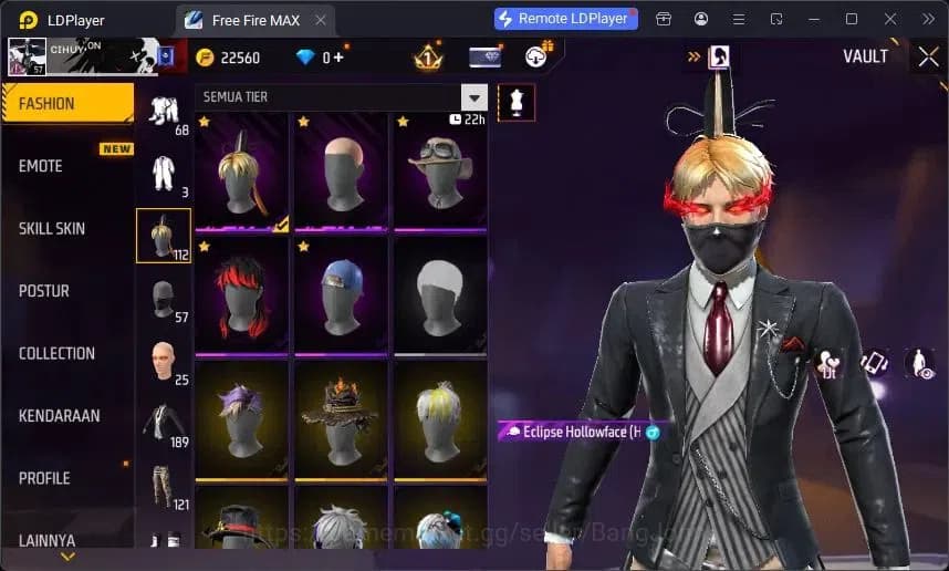 Free Fire Accounts Indonesia | Vault 189 | Evo M1014 Draco Lv5 | M188 image 19