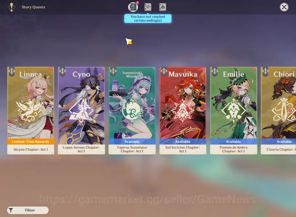 Genshin Impact Accounts ASIA|AR58|PremTeam Flins|8Limited+6(*5Weapon)|Inef image 14