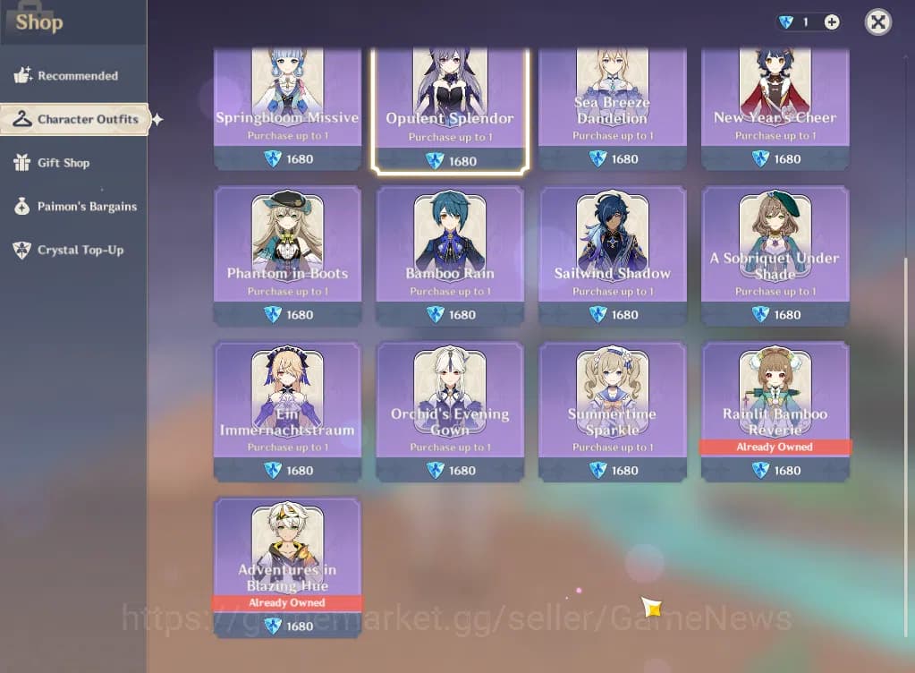 Genshin Impact Accounts ASIA|AR58|PremTeam Flins|8Limited+6(*5Weapon)|Inef image 18