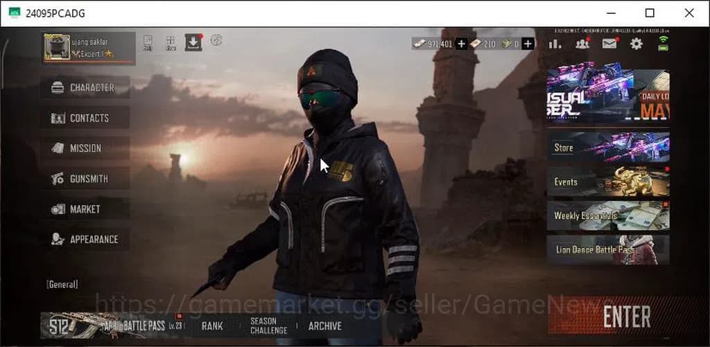 Arena Breakout Accounts MOBILE Lv30|SV 79M|CV 58M|Machete Battle,Shovel Sa image 1