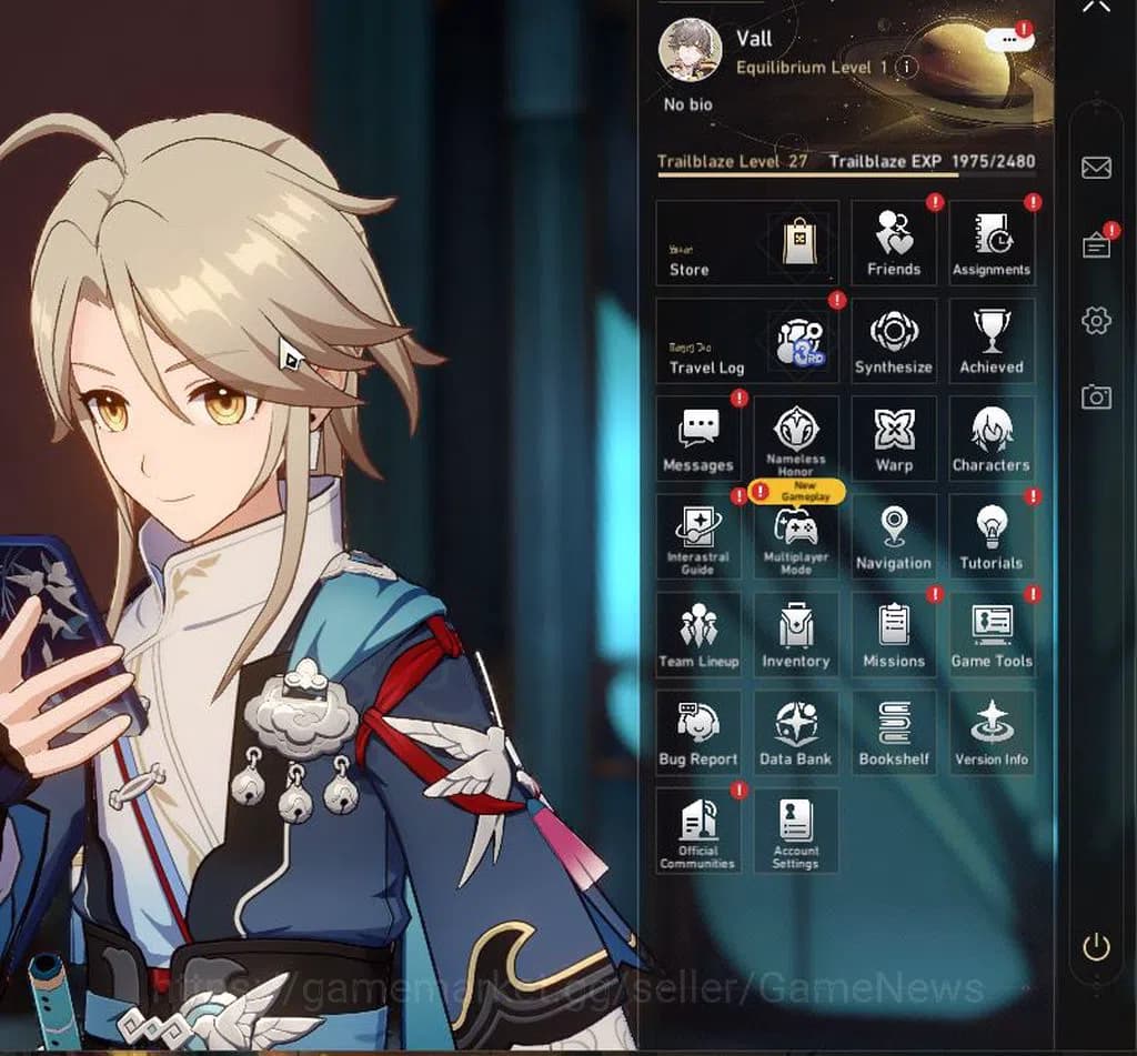 Honkai Star Rail Accounts ASIA|TL 27|3 Limited|Sparkle,Ruan Mei,Dante PT|Jar image 1