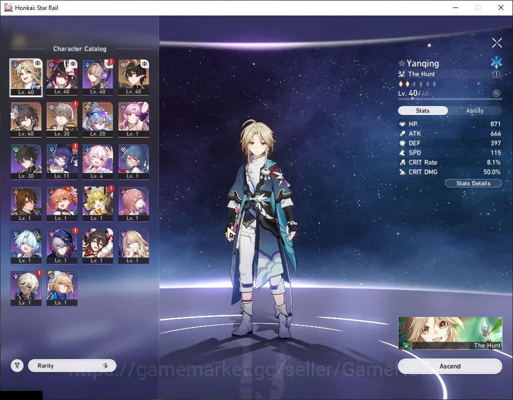 Honkai Star Rail Accounts ASIA|TL 27|3 Limited|Sparkle,Ruan Mei,Dante PT|Jar image 10