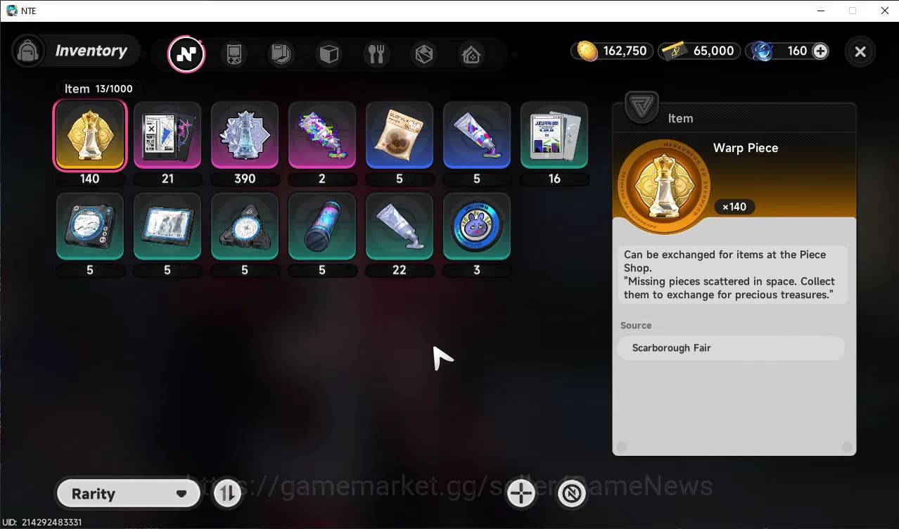 Neverness to Everness Accounts GLOBAL EU |HL 3| 1 SSR Limited Nanally+Car Livery image 6