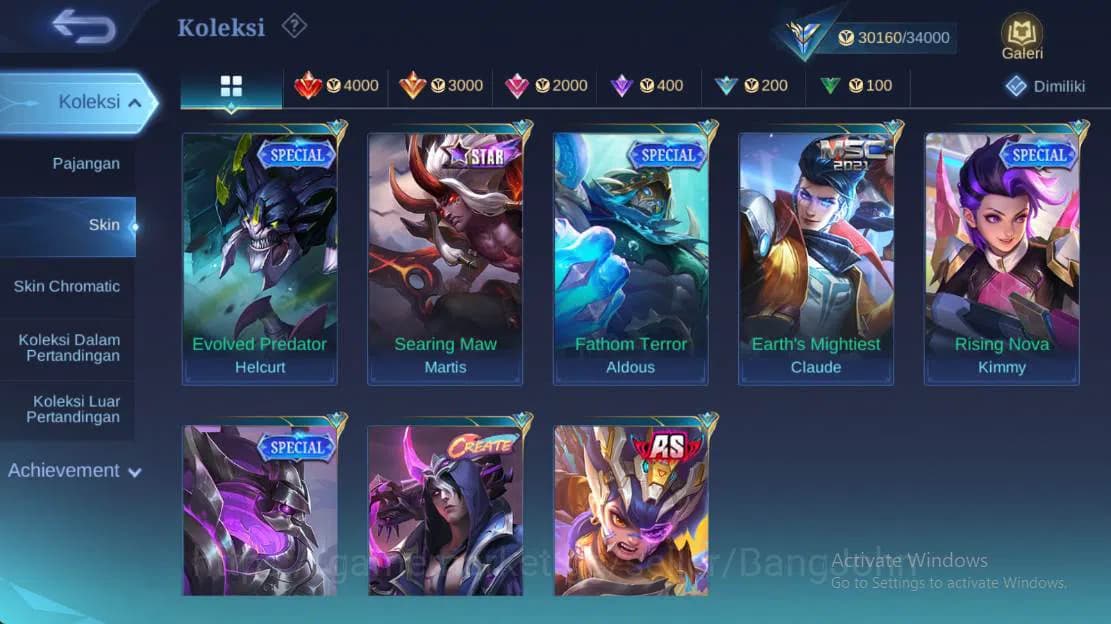 Mobile Legends: Bang Bang Accounts Hero 131, Skin 166 create granger, christ eudora image 10