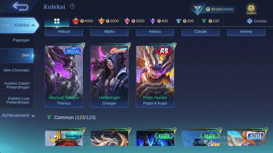 Mobile Legends: Bang Bang Accounts Hero 131, Skin 166 create granger, christ eudora image 11