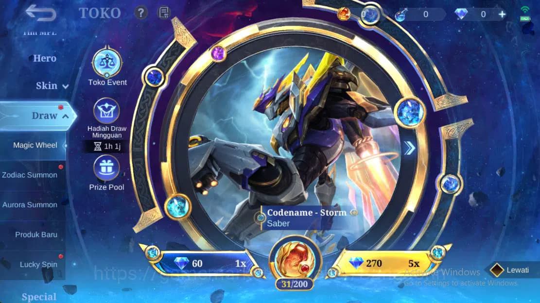 Mobile Legends: Bang Bang Accounts Hero 131, Skin 166 create granger, christ eudora image 15