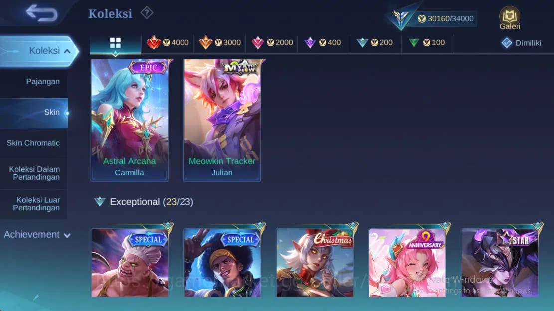Mobile Legends: Bang Bang Accounts Hero 131, Skin 166 create granger, christ eudora image 6