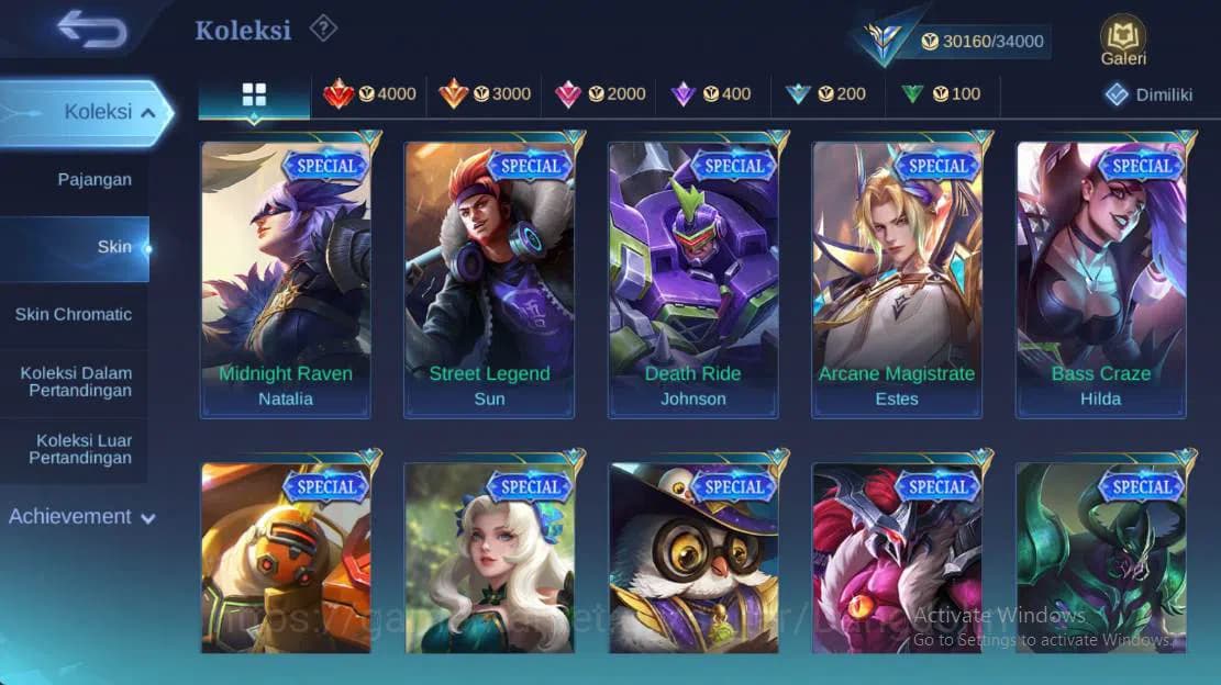 Mobile Legends: Bang Bang Accounts Hero 131, Skin 166 create granger, christ eudora image 8