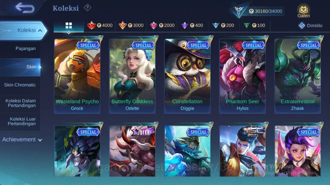Mobile Legends: Bang Bang Accounts Hero 131, Skin 166 create granger, christ eudora image 9