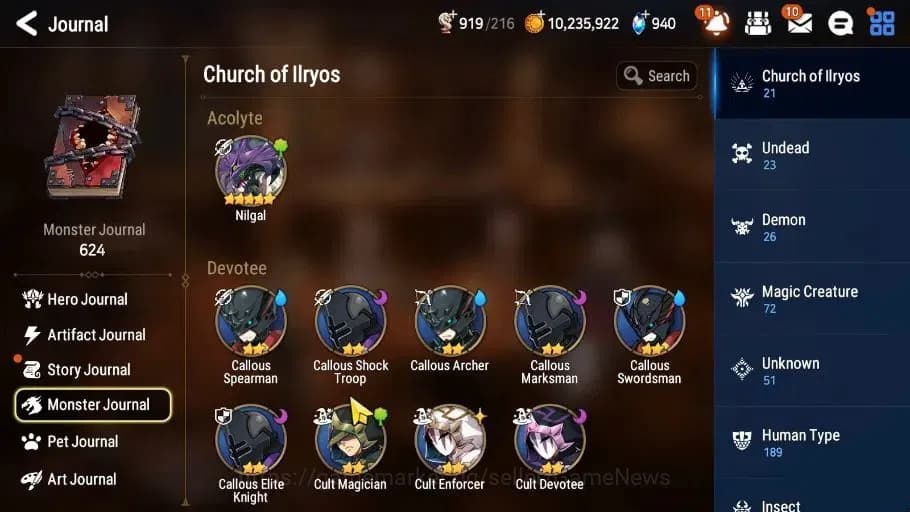 Epic Seven Accounts GLOBAL Unerif|2 ML(LC Bellona,TE Kayron)+Lilibet,T image 14