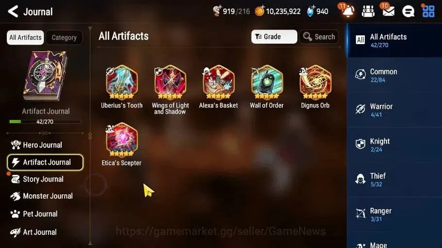 Epic Seven Accounts GLOBAL Unerif|2 ML(LC Bellona,TE Kayron)+Lilibet,T image 7