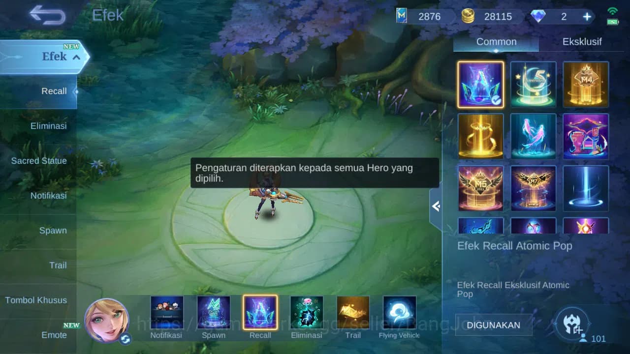 Mobile Legends: Bang Bang Accounts GLOBAL Hero 101 Skin 213 | Prime Beatrix | Luckybo image 13