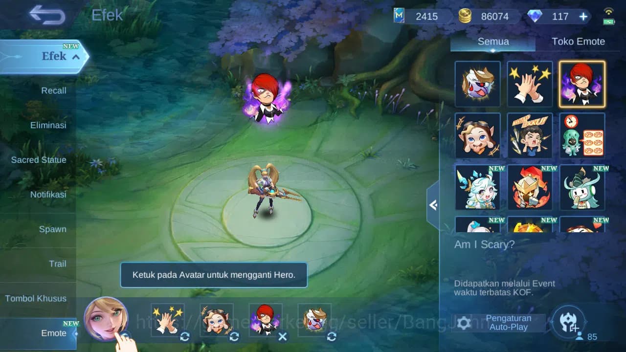 Mobile Legends: Bang Bang Accounts GLOBAL Hero 85 Skin 227 Legend Granger | CC Grange image 11