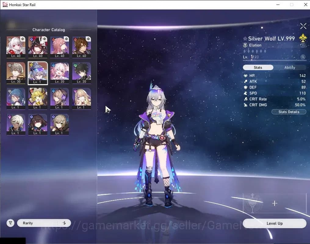 Honkai Star Rail Accounts Asia|TL 21|1 Golden Companion|2 Limited| Silver Wo image 5
