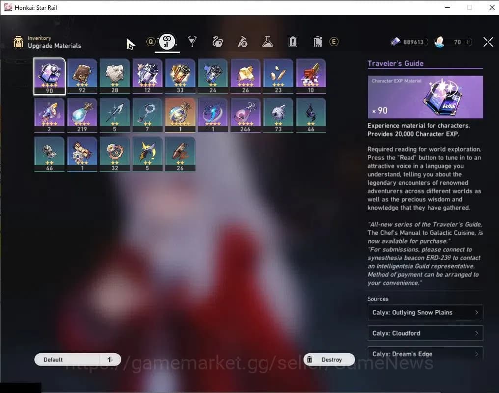 Honkai Star Rail Accounts Asia|TL 21|1 Golden Companion|2 Limited| Silver Wo image 7