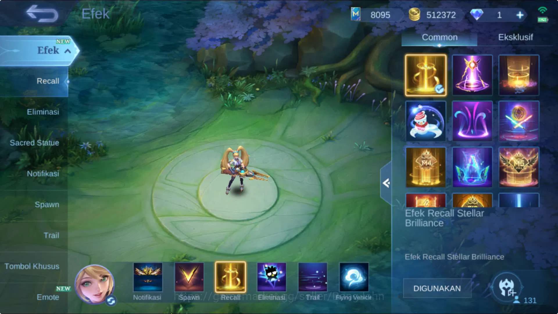 Mobile Legends: Bang Bang Accounts Hero 131 Skin 281 | CC Parsha+Natalia, KOF Karina, image 7