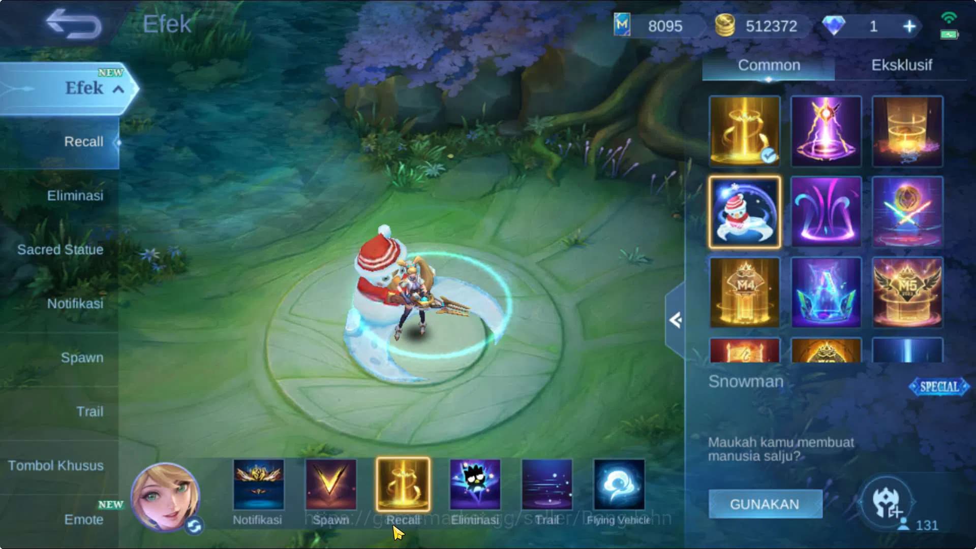 Mobile Legends: Bang Bang Accounts Hero 131 Skin 281 | CC Parsha+Natalia, KOF Karina, image 8