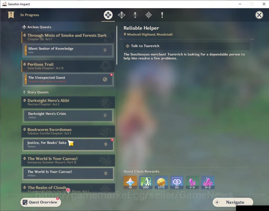 Genshin Impact Accounts ASIA|AR 50|3 Limited +2(*5Weapon)|Chasca+Sign,Skir image 5