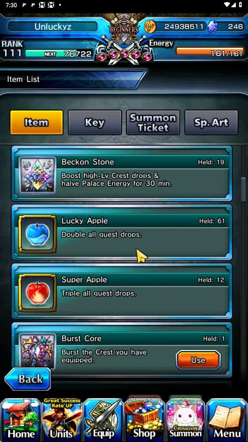 Grand Summoners Accounts GLOBAL | Ascend 20 | Houka TW, Shiro TW, Mikoto TW image 2