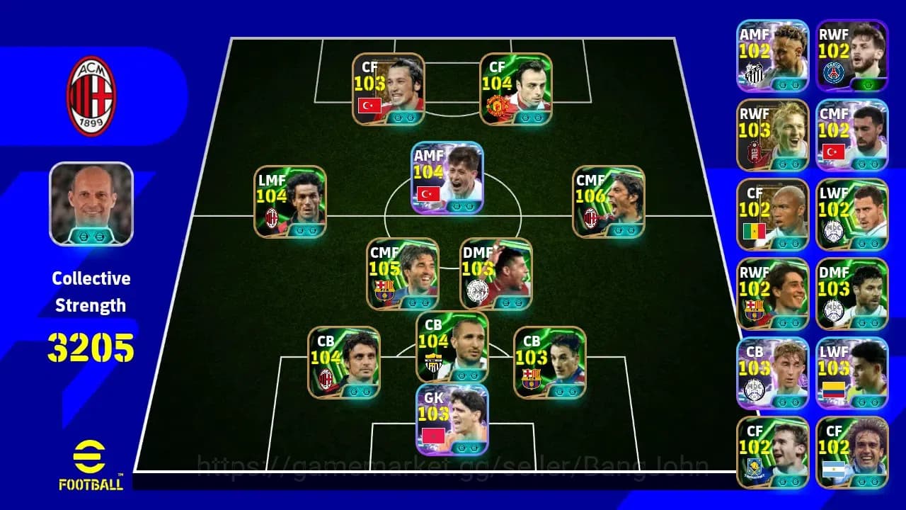 eFootball Accounts ANDROID|PW 3205|Arda Guler ST,Yassine Bounou ST,De image 7