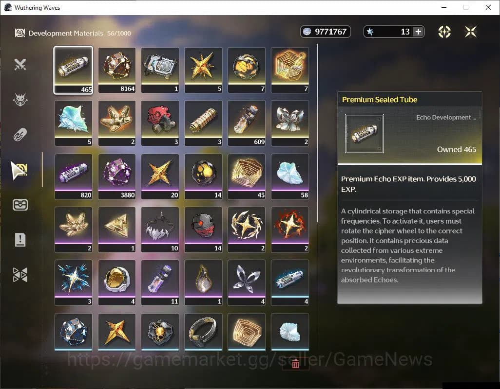 Wuthering Waves Accounts SEA | UL 52 | 1 Limited | (Aemeath R5)+Sign | MC F image 14