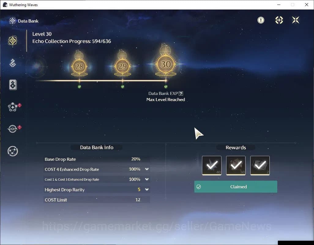 Wuthering Waves Accounts SEA | UL 52 | 1 Limited | (Aemeath R5)+Sign | MC F image 17