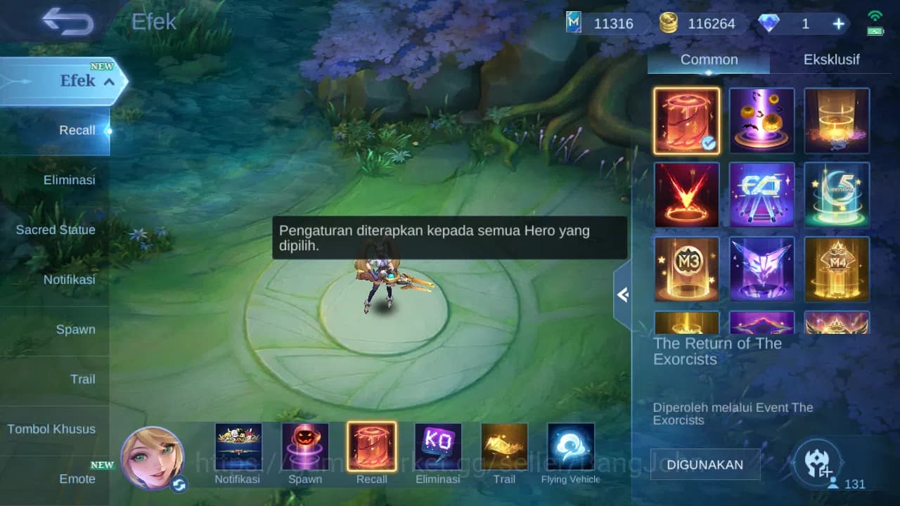Mobile Legends: Bang Bang Accounts Hero 131 Skin 326 | KOF Gusion | Prime Beatrix | L image 14