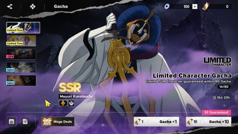 BLEACH: Soul Resonance Accounts Nuverse SEA|Lvl 16 3 SSR (Mayuri Kurotsuchi,Ikkaku image 12