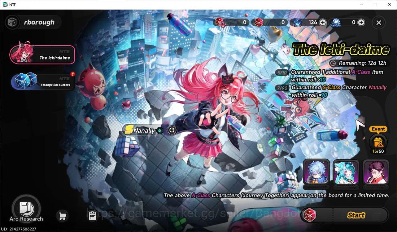 Neverness to Everness Accounts NA | STARTER FRESH Lvl 3 | Nanaly (NTE060B) image 2