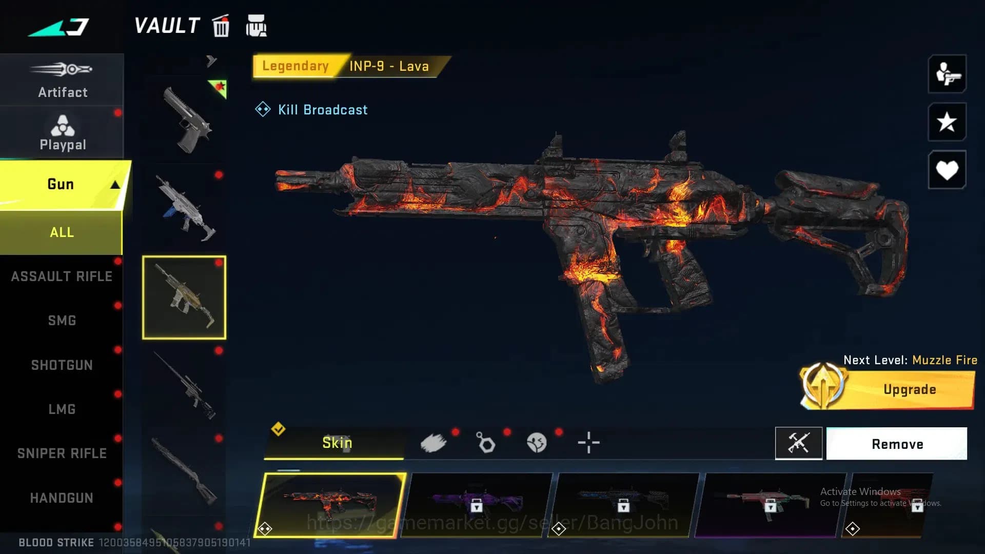 Blood Strike Accounts ASIA | Eternal: Desert Eagle|Collab EVA MCX|3 Lege image 2