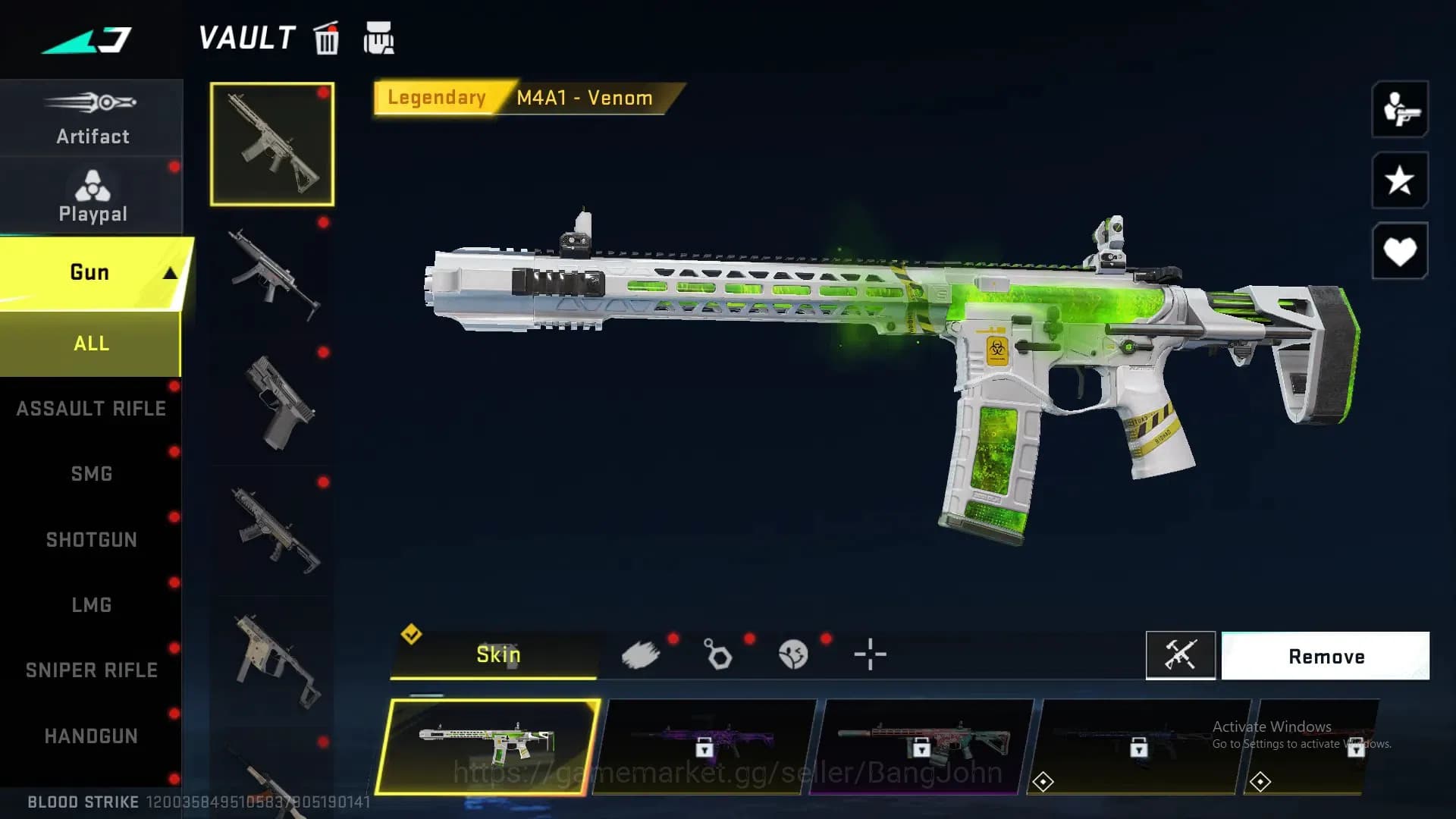 Blood Strike Accounts ASIA | Eternal: Desert Eagle|Collab EVA MCX|3 Lege image 4