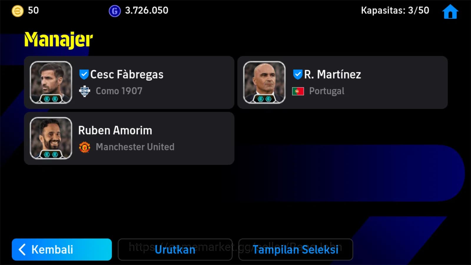 eFootball Accounts Android|Pw 3173|Drogba epic,liliam thuram epic,oli image 5