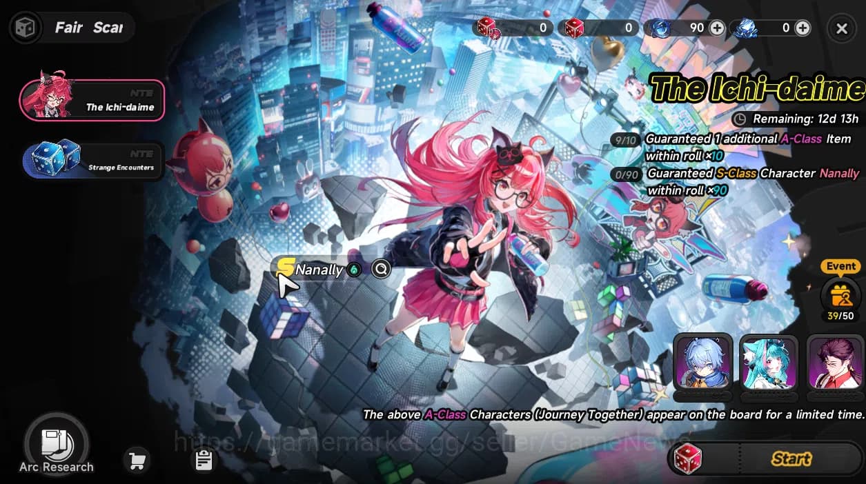 Neverness to Everness Accounts GLOBAL NA|HL 3| 1 SSR (Nanally)| 3 SR (Mint,AdlerA image 4