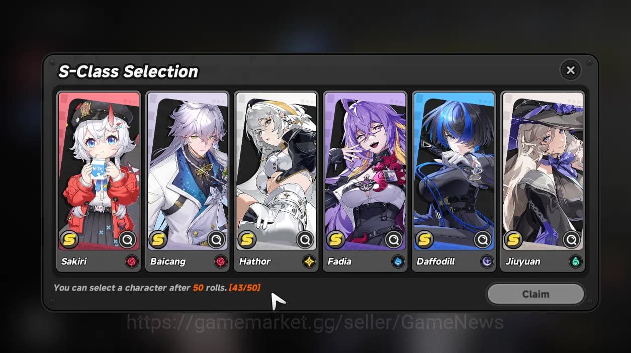 Neverness to Everness Accounts GLOBAL NA|HL 3| 1 SSR (Nanally)| 3 SR (Mint,AdlerA image 5
