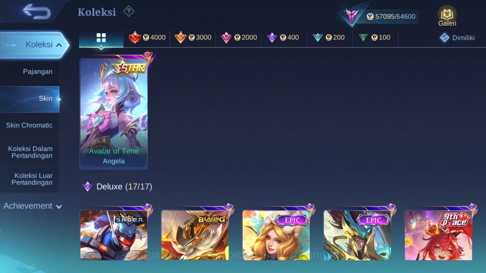 Mobile Legends: Bang Bang Accounts Hero 131 Skin 273 | Legend Franco | Annual Angela image 4