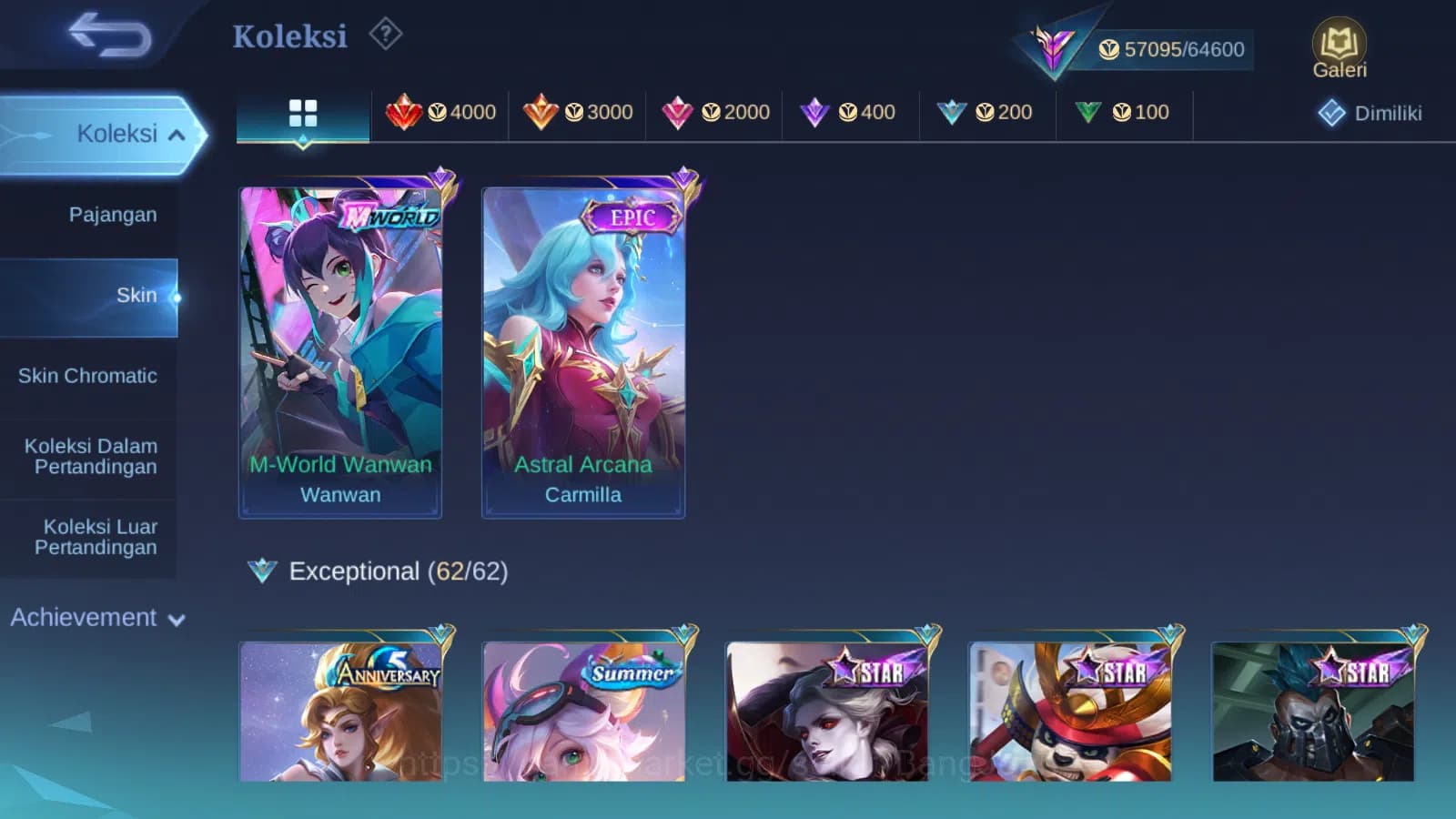 Mobile Legends: Bang Bang Accounts Hero 131 Skin 273 | Legend Franco | Annual Angela image 8