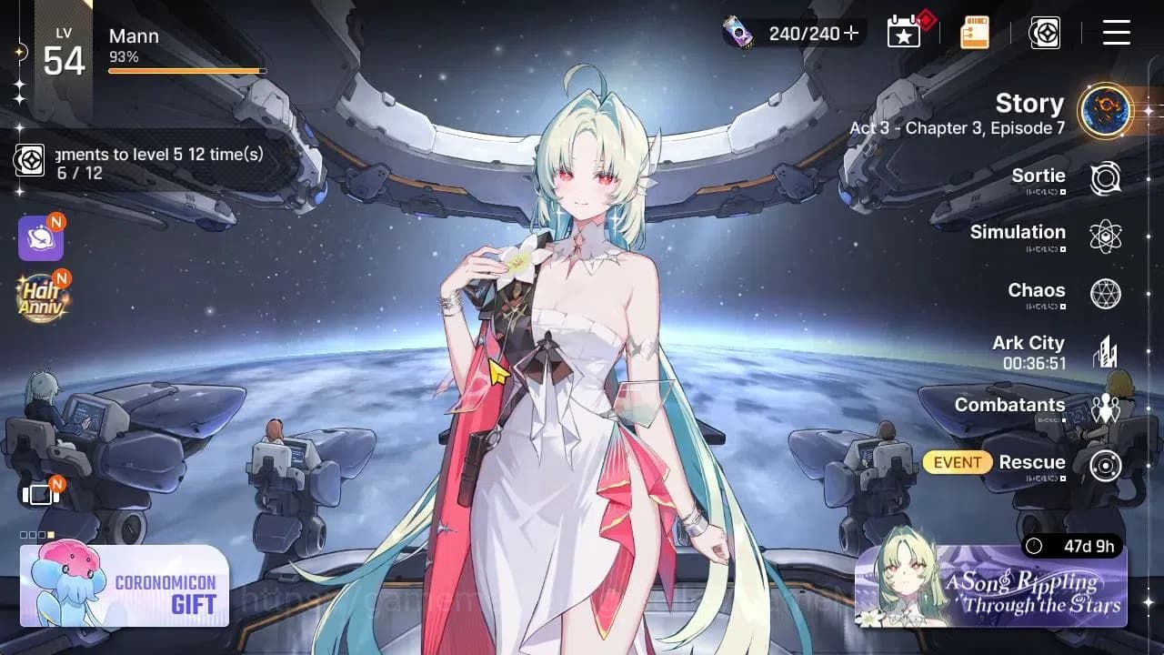 Chaos Zero Nightmare Accounts GLOBAL|Lv 54|10 SSR[HaidemarieM2+Sign,Nine+Sign,Lu image 1