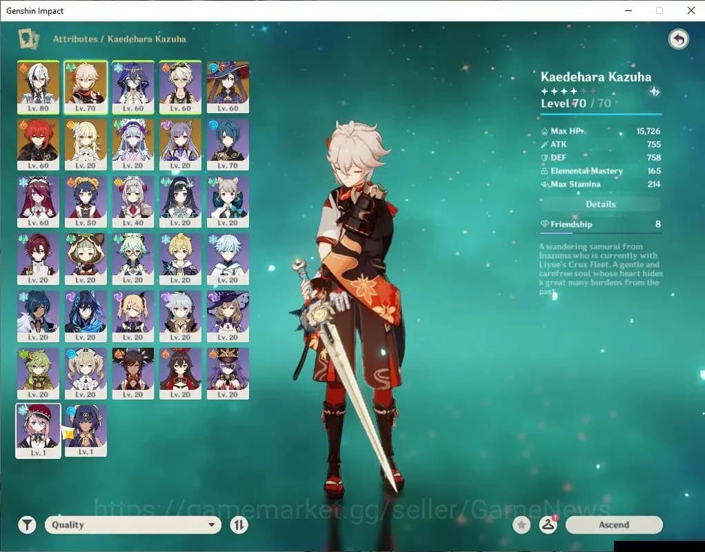 Genshin Impact Accounts ASIA|AR 49|2 Limit+1(*5WeP)|Neuvillete,Varesa|Mc F image 3