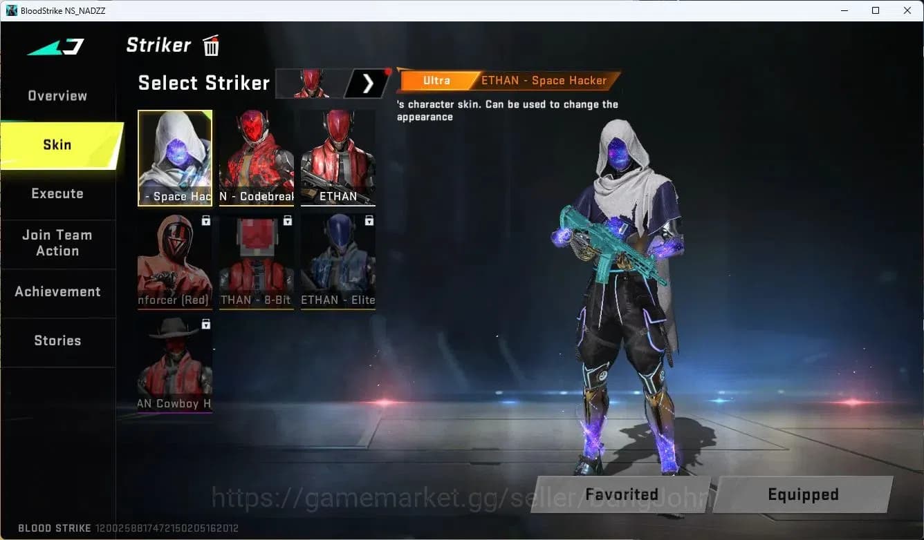 Blood Strike Accounts ASIA| AOT FAL|7DS QBZ95|3 Limited Gun: MP155, AR97 image 2