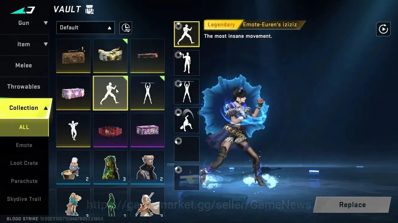 Blood Strike Accounts ASIA|ETERNAL DEagle-Scorpius|Melee KUKRI+ULTRA[RAN image 18