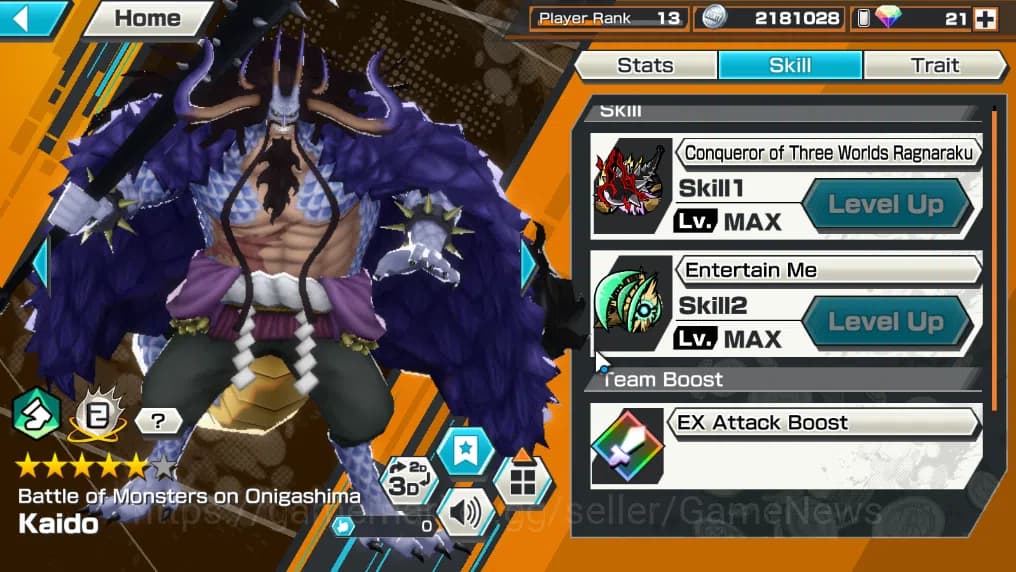 One Piece Bounty Rush Accounts Global|3EX 1MAX|The4Emperor Teach,BMO Kaido,GP New image 7
