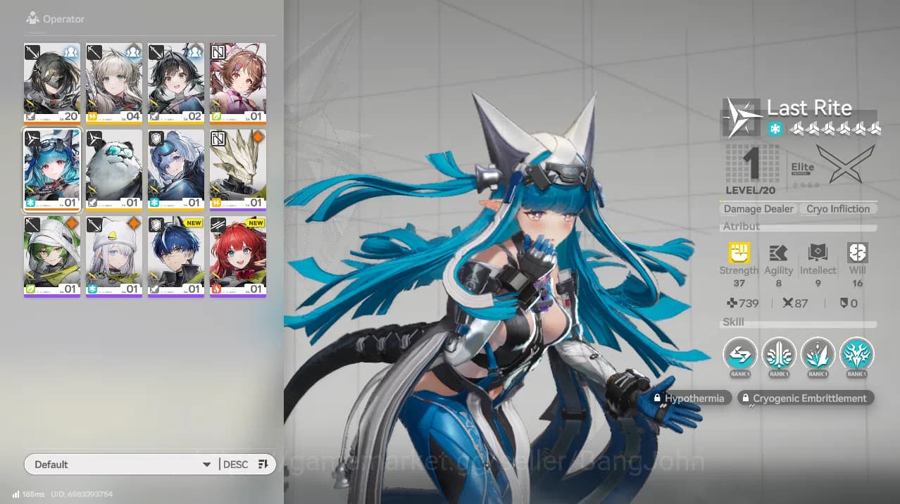 Arknights: Endfield Accounts Starter Lv2 Open UI | NA/EU | Beginner On | SSR La image 2