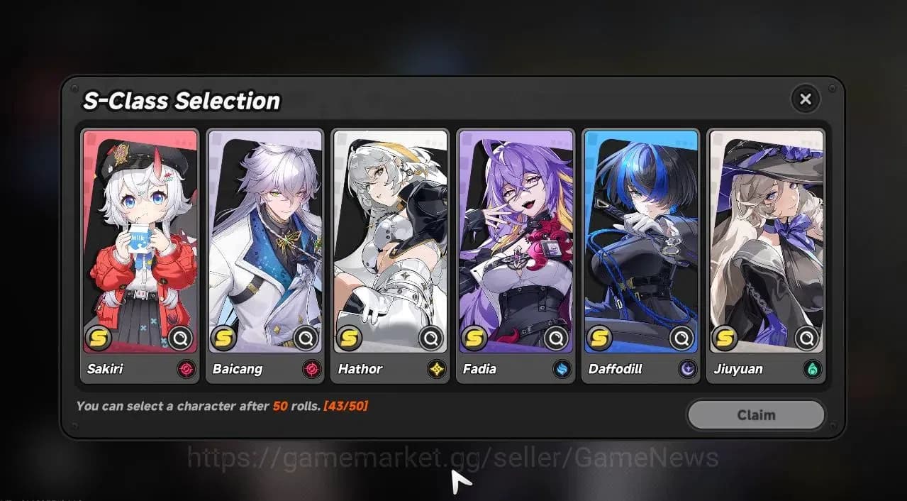 Neverness to Everness Accounts GLOBAL SEA|HL 3|1 SSR Limited Nanally|2 S Arc|6 SR image 6