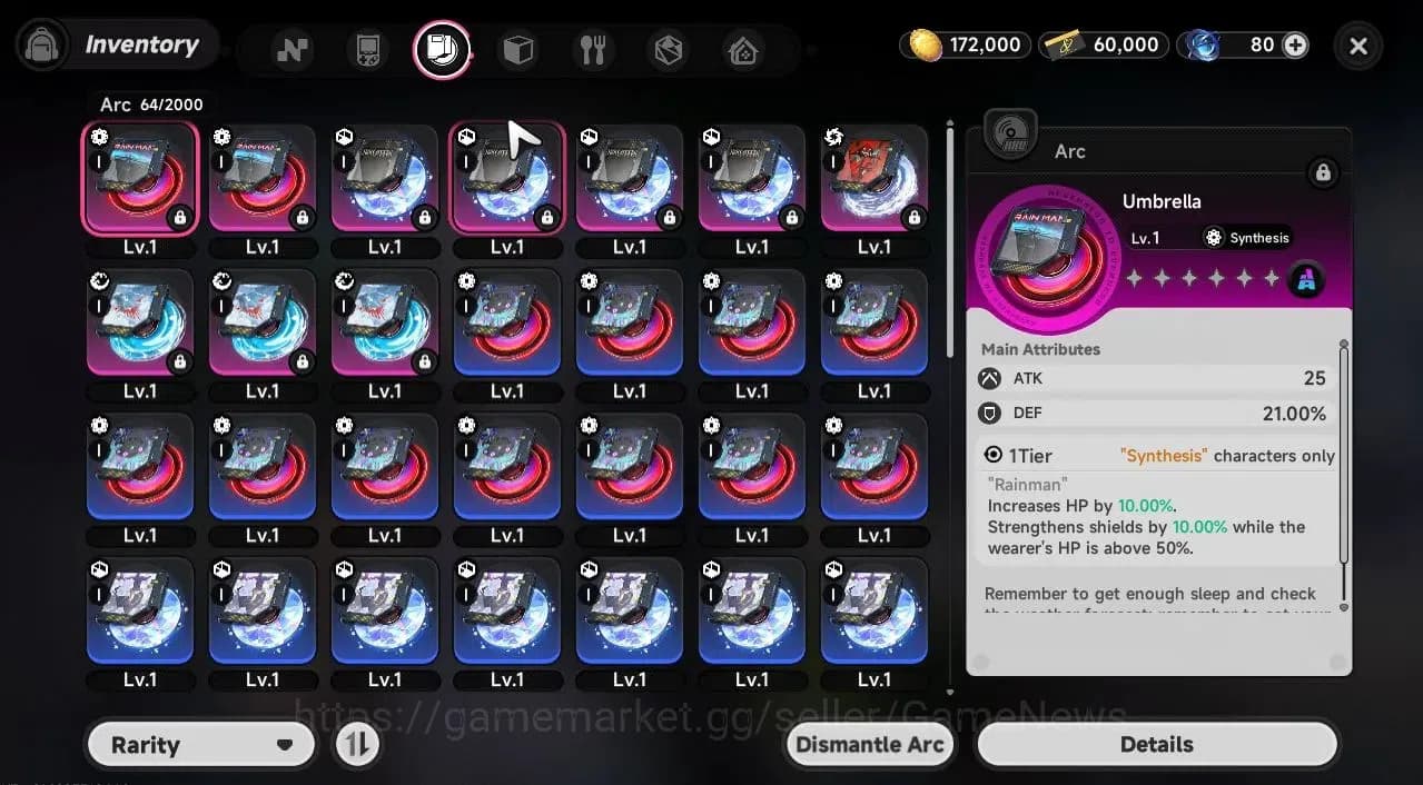 Neverness to Everness Accounts GLOBAL SEA|HL 3|1 SSR Limited Nanally|2 S Arc|6 SR image 8