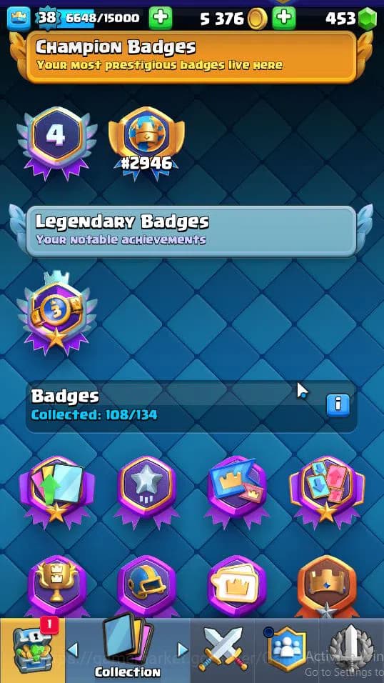 Clash Royale Accounts Lv 38|Trophy 7759|KTL 11|Limited Skin|Card 120|3 H image 14
